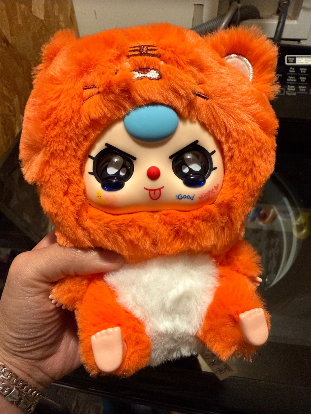 Orange Tiger Zodic baby three character
